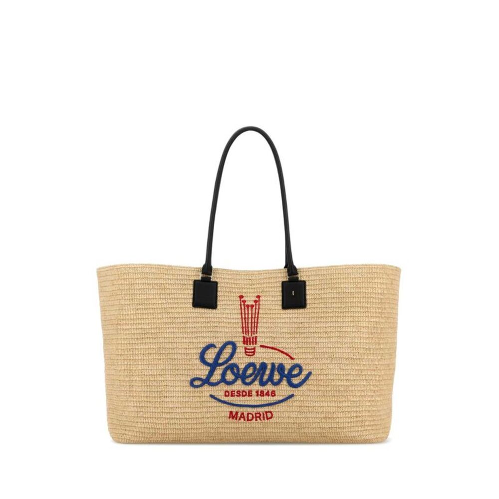 Loewe Women Raffia Verano Xl Shopping Bag